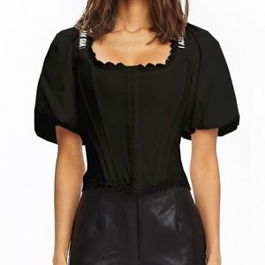 I am Gia I. am. GIA chelsey corset XS BLACK